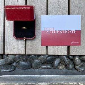 CARTIER Authentic Iconic 18K Yellow Gold Love Ring